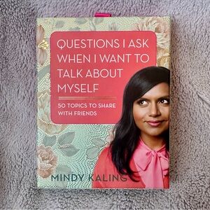 Mindy Kaling Questions I Ask When I Want To Talk About Myself Card‎ Game